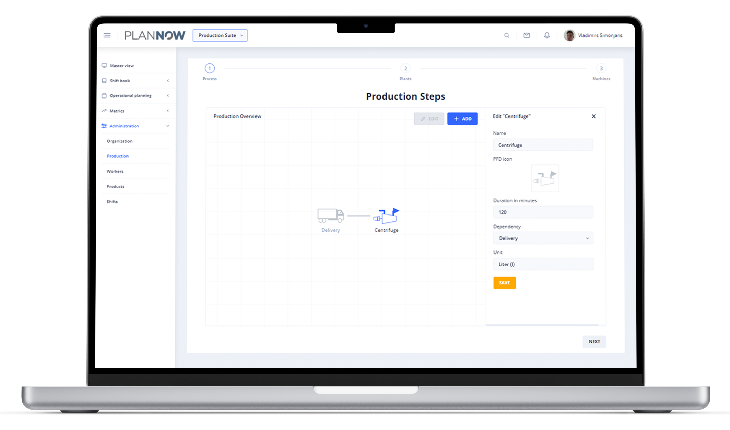 pn administration mac book 16 - Home - PlanNow Production Suite